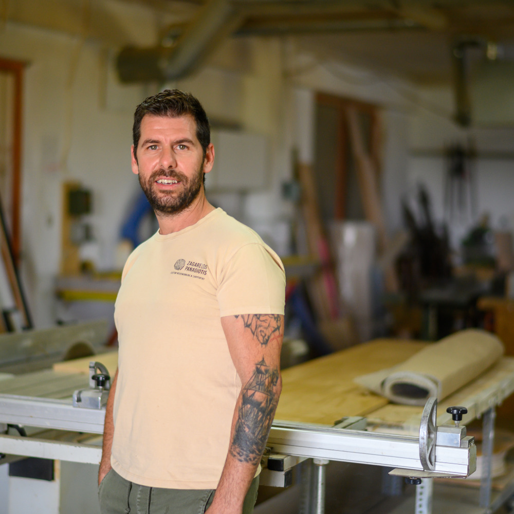 Takis Zagarelos | Caarpenter custom woodwork
